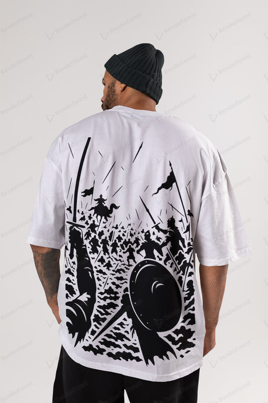 over sized T–shirt